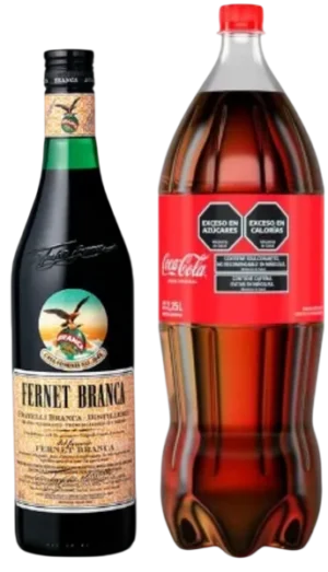 COMBO BRANCA 750ML + COCA COLA 2.5L ORIGINAL