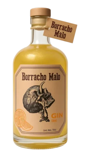 GIN BORRACHO M 750ML CITRIC