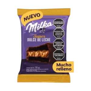 ALFAJOR MILKA SUPER DDL 70G NEGRO