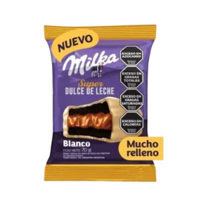 ALFAJOR MILKA SUPER DDL 70G BLANCO