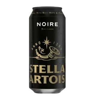 CERVEZA STELLA ARTOIS NOIRE LATA 473CC