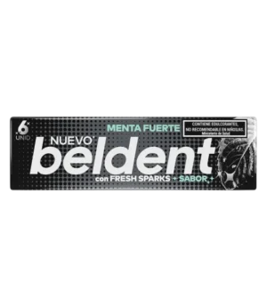 CHICLE BELDENT 10G MENTA FUERTE