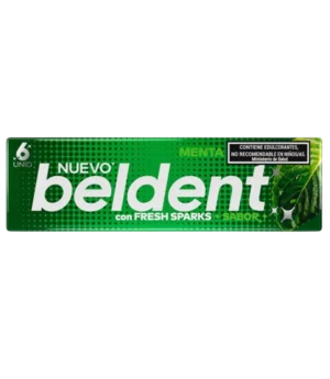 CHICLE BELDENT 10G MENTA VERDE