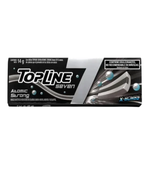 CHICLE TOPLINE SEVEN 14G ATOMIC STRONG