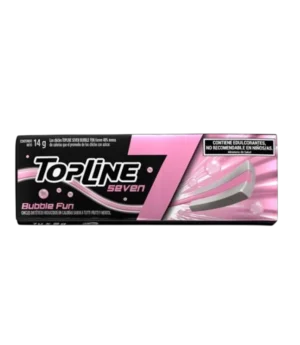 CHICLE TOPLINE SEVEN 14G BUBBLE FUN