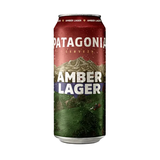 CERVEZA PATAGONIA LATA 473ML AMBER LAGER