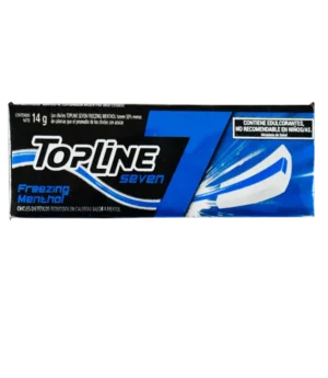 CHICLE TOPLINE SEVEN 14G MENTOL