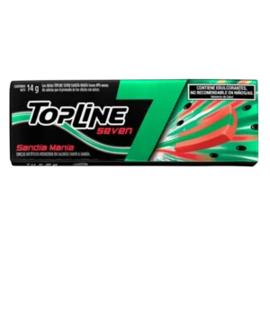 CHICLE TOPLINE SEVEN 14G SANDIA