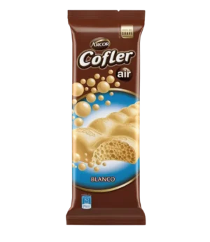 CHOCOLATE COFLER AIR 55G BLANCO