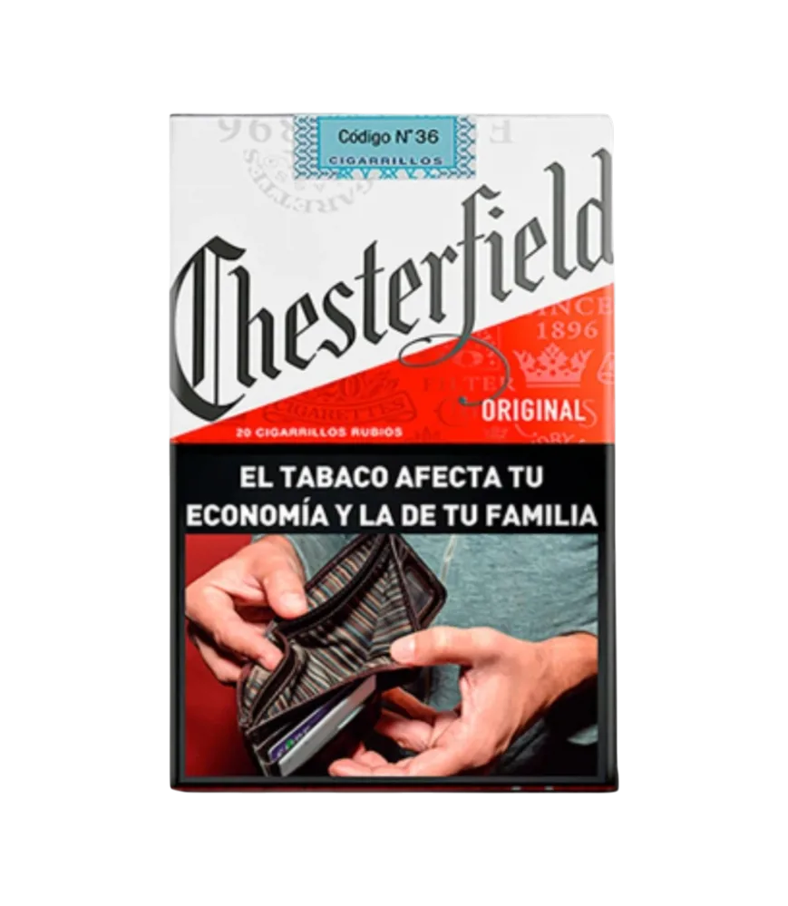 CIG. CHESTERFIELD 20 KS ORIGINAL