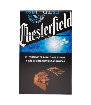 CIG. CHESTERFIELD BLUE MOTION 20 KS