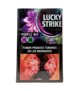CIG. LUCKY STRIKE PURPLE XL BOX