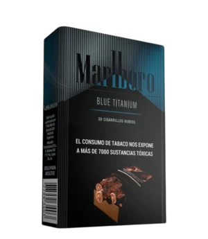 CIG. MARLBORO TITANIUM BLUE 20 BOX