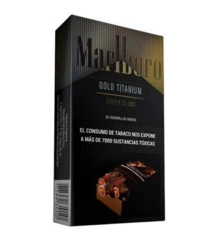 CIG. MARLBORO TITANIUM GOLD 20 BOX
