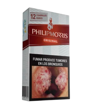 CIG. PHILIP MORRIS 12 BOX