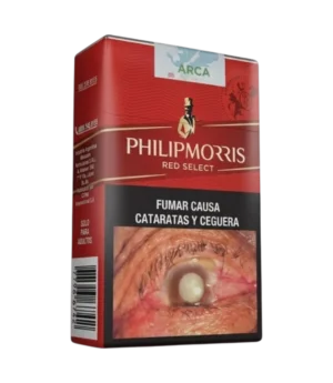 CIG. PHILIP MORRIS RED SELECT 20 KS