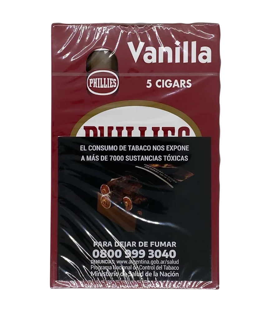 CIGARROS PHILLIES BLUNT X5U VAINILLA