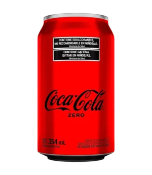 COCA COLA LATA 354ML ZERO