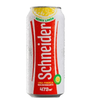 CERVEZA SCHNEIDER LATA 473CC REMIX LIMON