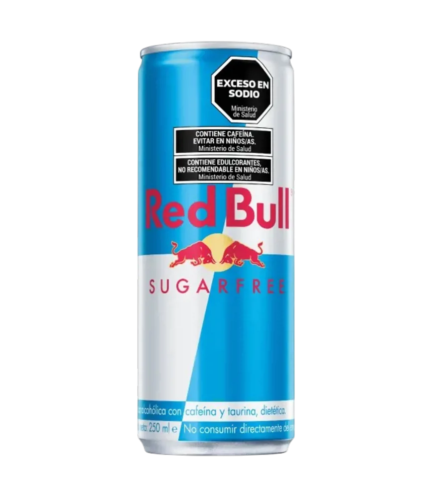 ENERGIZANTE RED BULL 250ML SIN AZUCAR