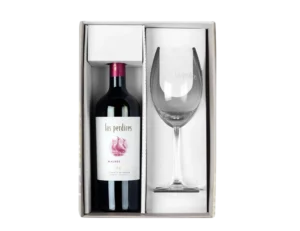 ESTUCHE LP VARIETAL MALBEC + COPA