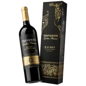 ESTUCHE TRIVENTO GOLDEN 750ML MALBEC