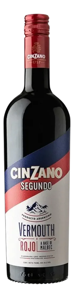 VERMOUTH CINZANO SEGUNDO 750ML