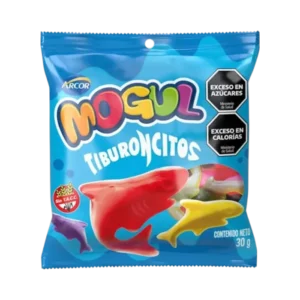 GOMITAS MOGUL 30G TIBURONCITOS