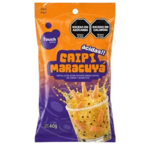 GOMITAS TOUCH GUMMY 40G CAIPI MARACUYA