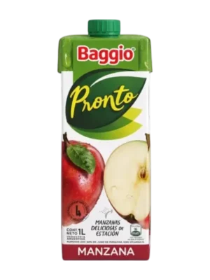 JUGO BAGGIO PRONTO 1L MANZANA