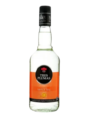 LICOR TRES PLUMAS 700ML CURACAO TRIPLE SEC