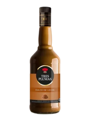 LICOR TRES PLUMAS 750ML DULCE DE LECHE