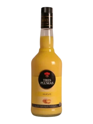 LICOR TRES PLUMAS 700ML HUEVO